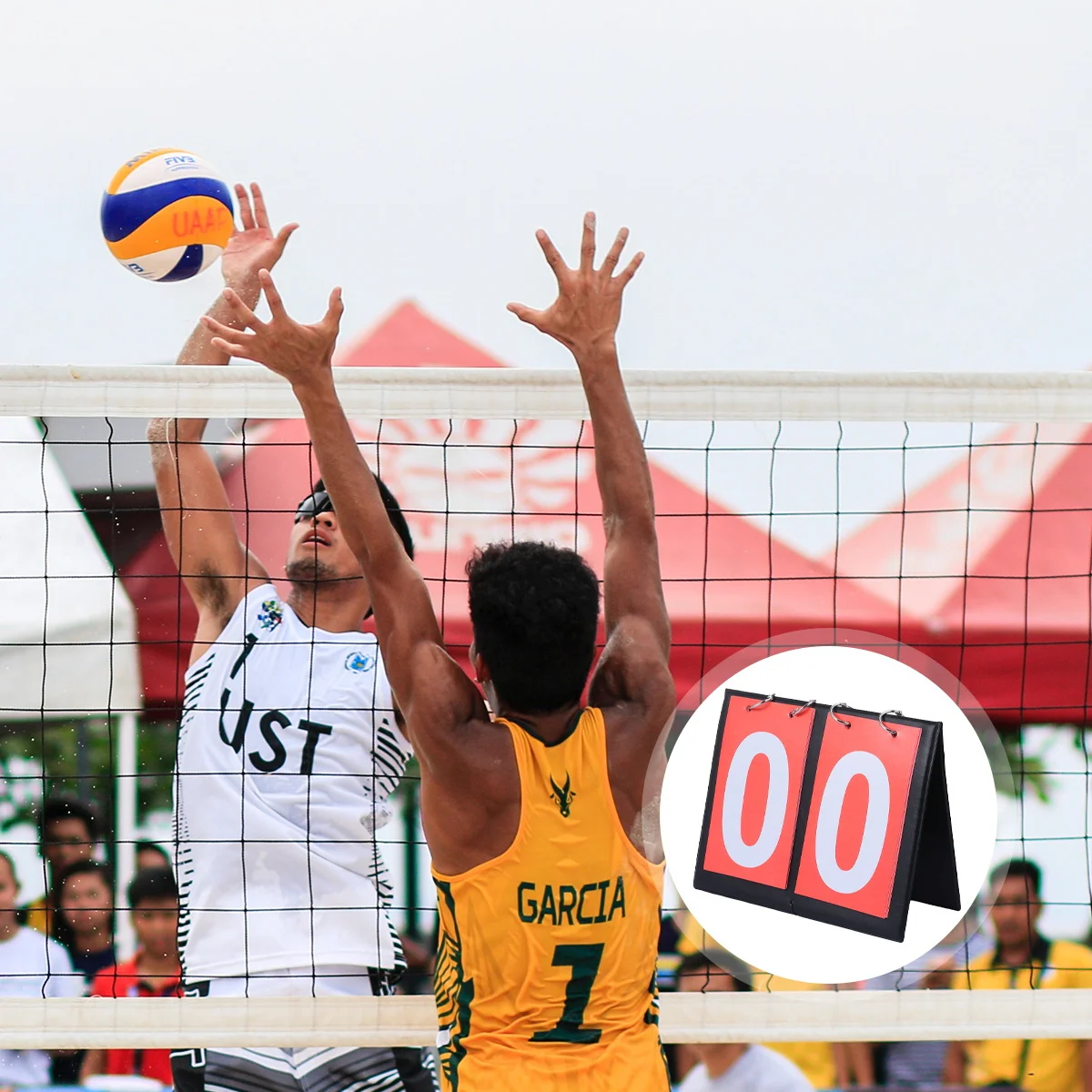 

Manual 2-Digit Scoreboard Double Side Flip Counter for Basketball Football Tug of War Sports Match Game Competition Equipment