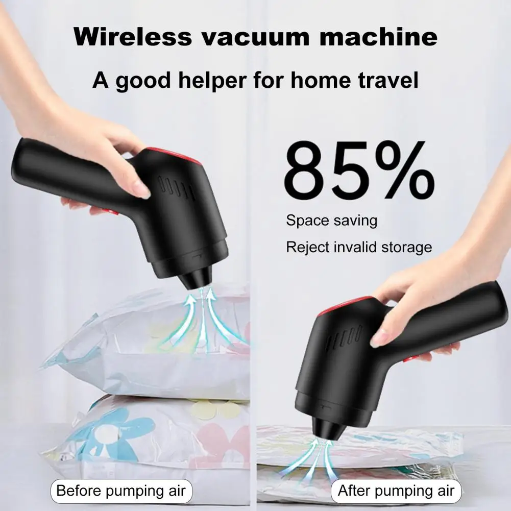 Dust/debris Sweeping Car Vacuum Powerful 6500pa Car Vacuum Cleaner with Wireless Rechargeable Air Blower Ergonomic for Strong