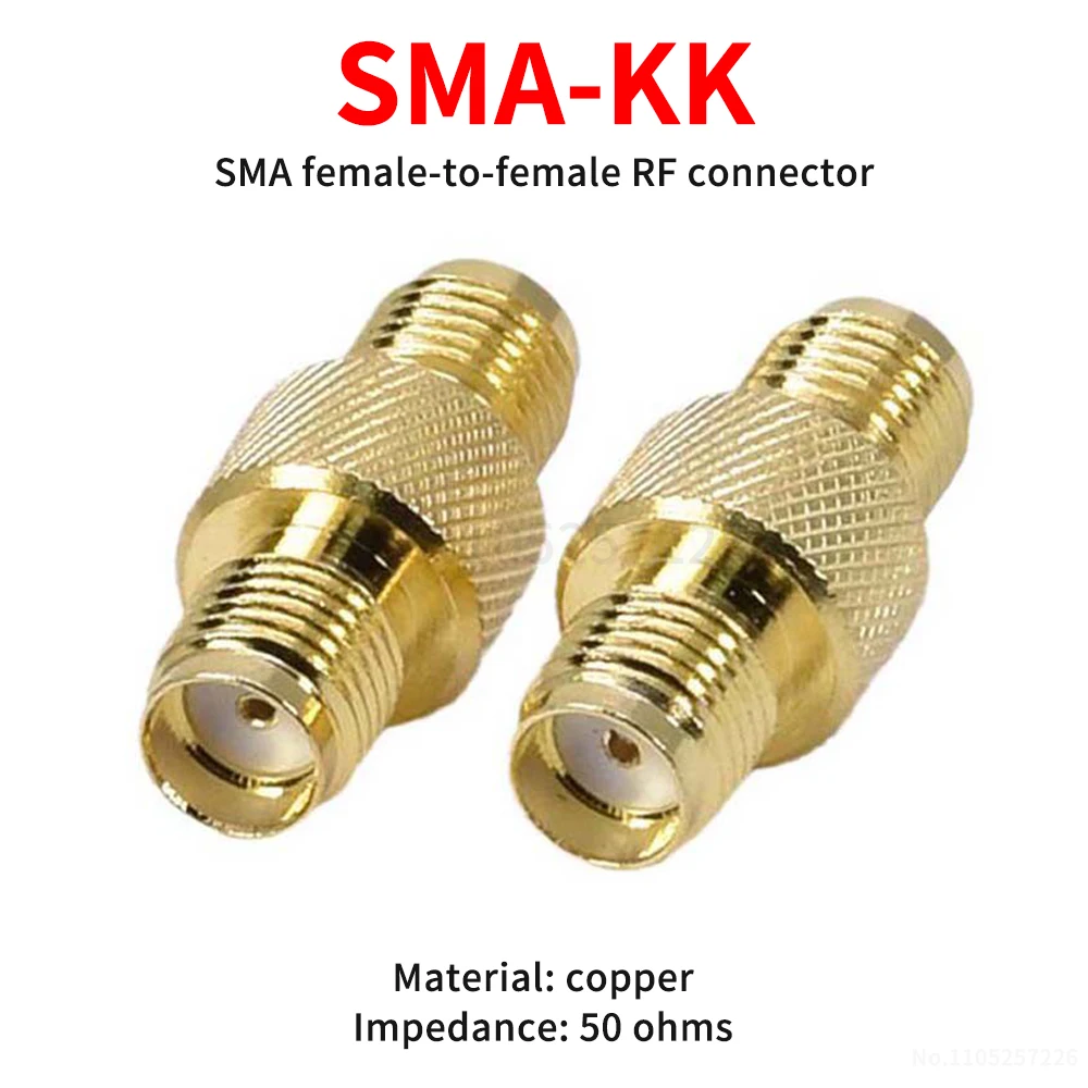 

Радиочастотный адаптер SMA-KK (гнездо-гнездо) – антенный адаптер SMA (гнездо-гнездо) с внутренней резьбой (1 шт.)