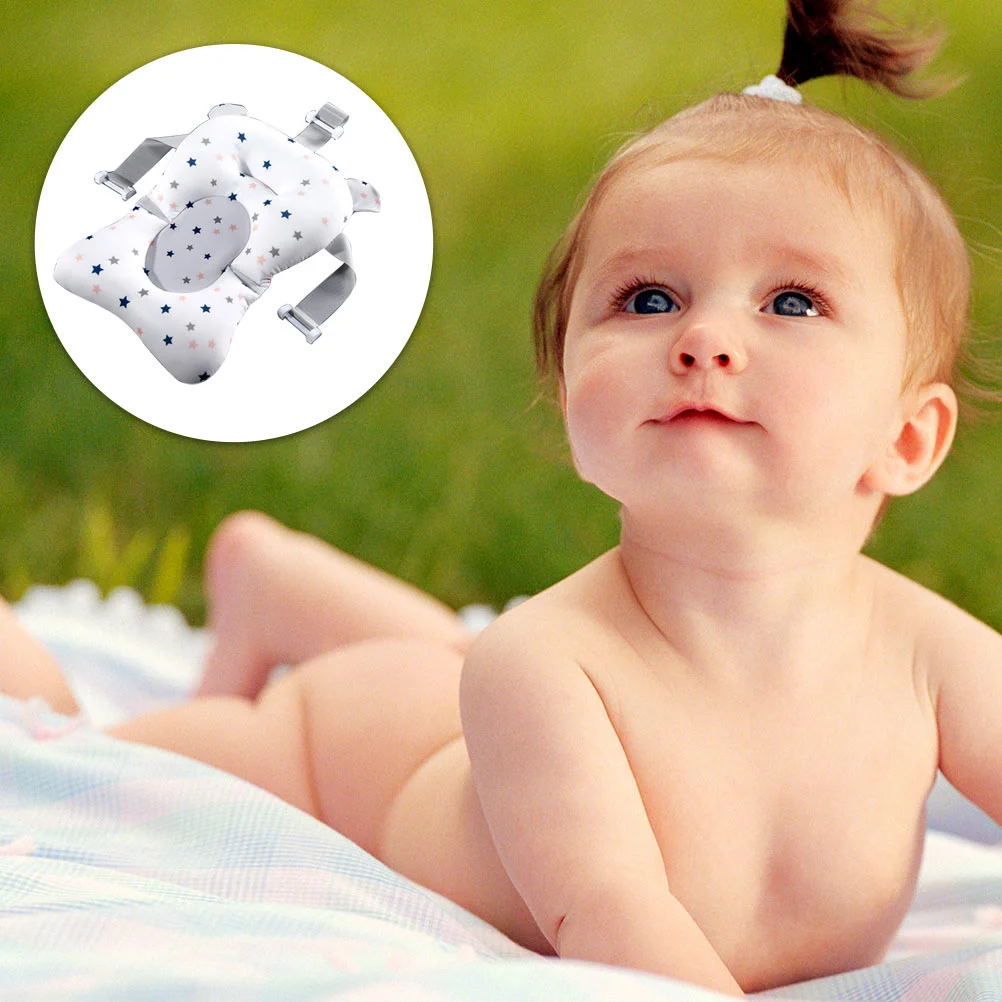 Net Bath Mat Baby Cushion Bathmat Bathtub Sling Shower Floating Pad Cradle Polypropylene (pp) Seat Support Newborn