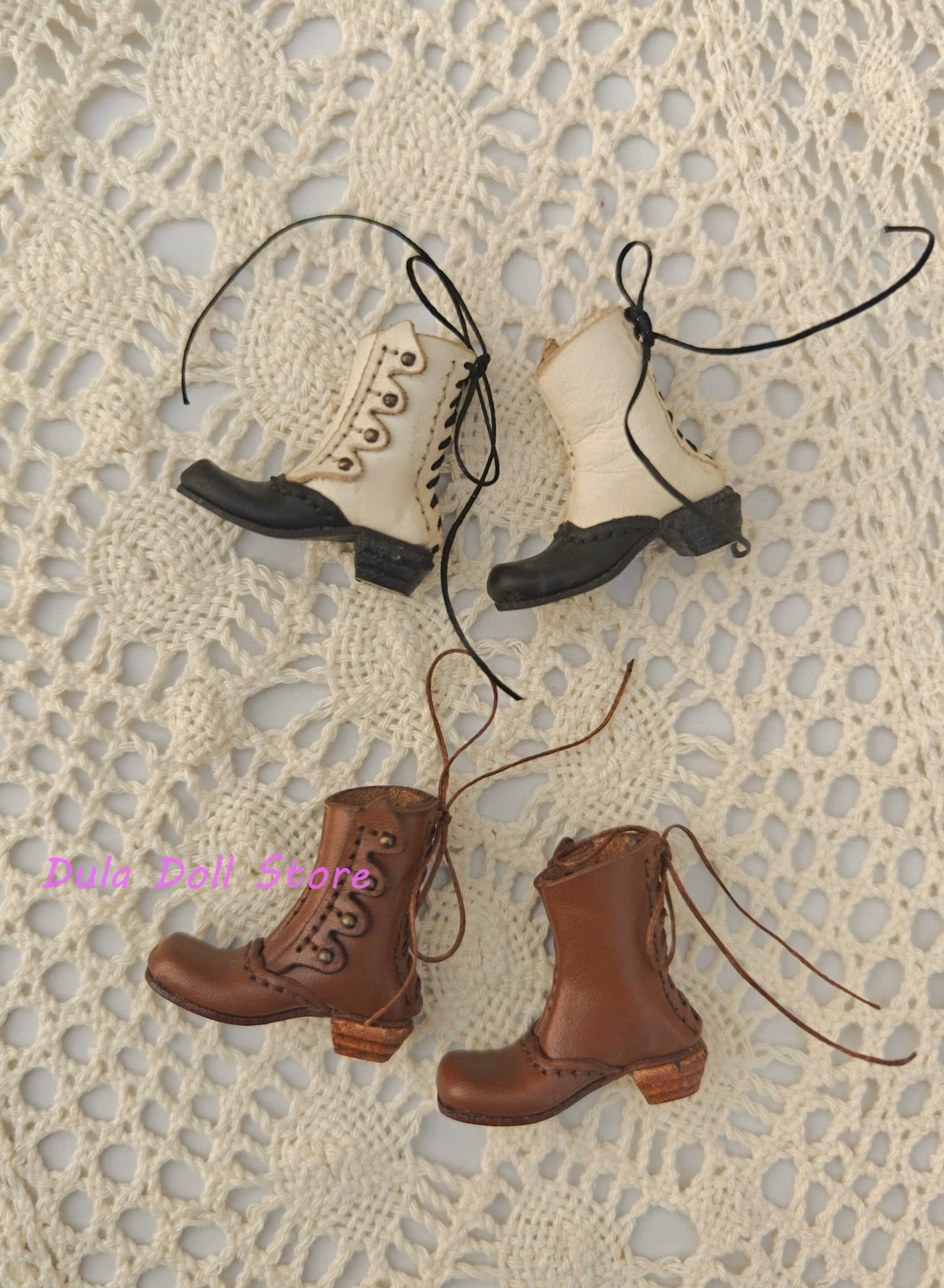 Dula Doll boots High heels Retro elegance Blythe ob24 ob22 Dolls