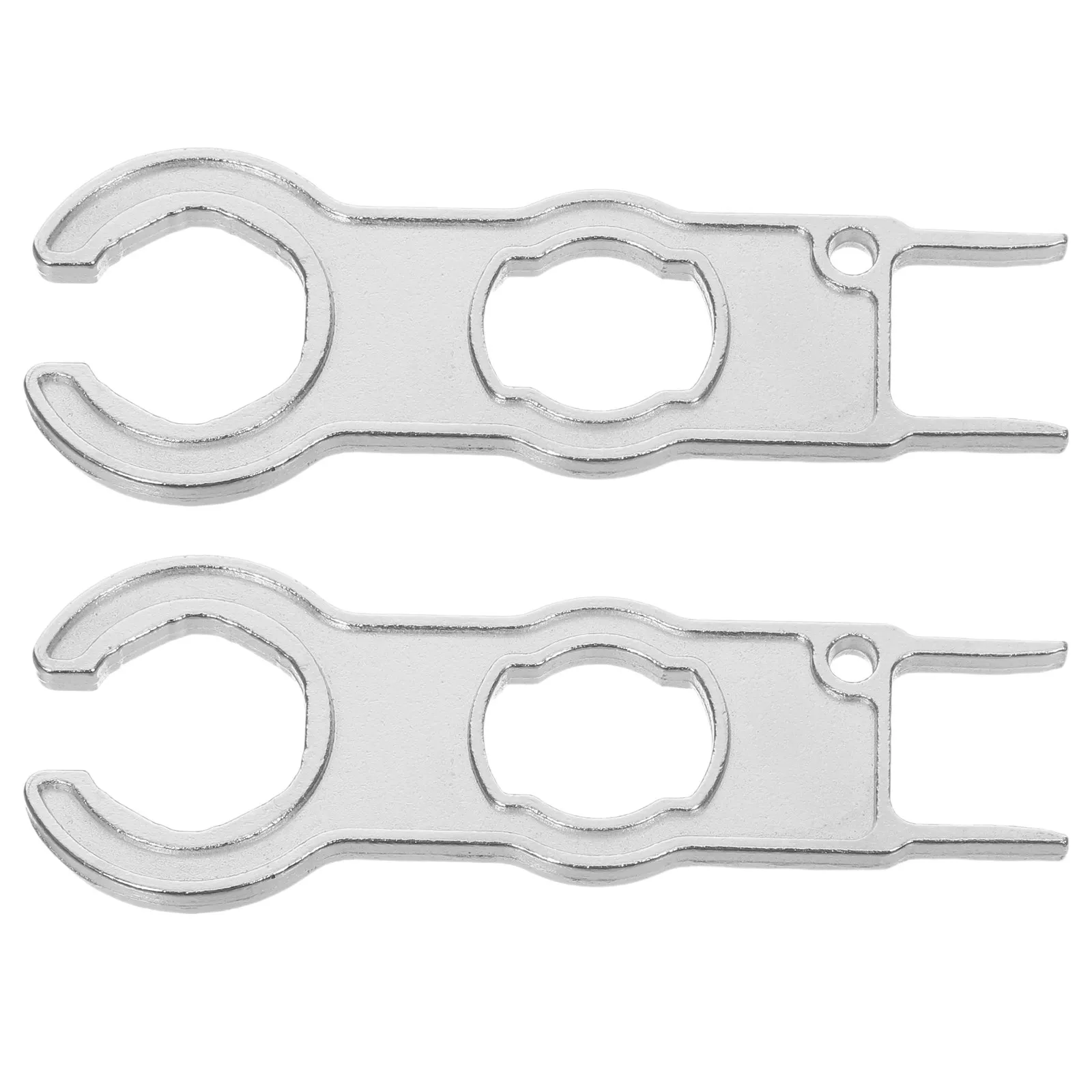 1Pair Solar Connector Spanner Wrench Alloy Manual Tool Portable Mini for Solar Panel Connector Repair Tightening Disassembly