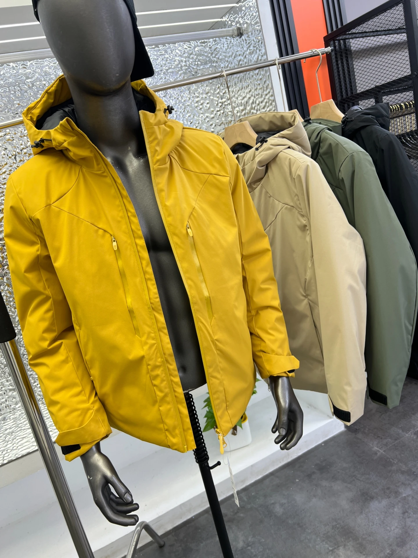 

Мужская зимняя куртка 3D Tailored из хлопка с капюшоном, водонепроницаемая, для активного отдыха, теплая, всепогодная, дышащая, стильная, городская