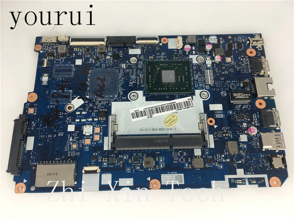 yourui CG521 NM-A841 For Lenovo IdePad 110-15ACL Laptop Motherboard with A4-7210u CPU Fully Tested Free Shipping