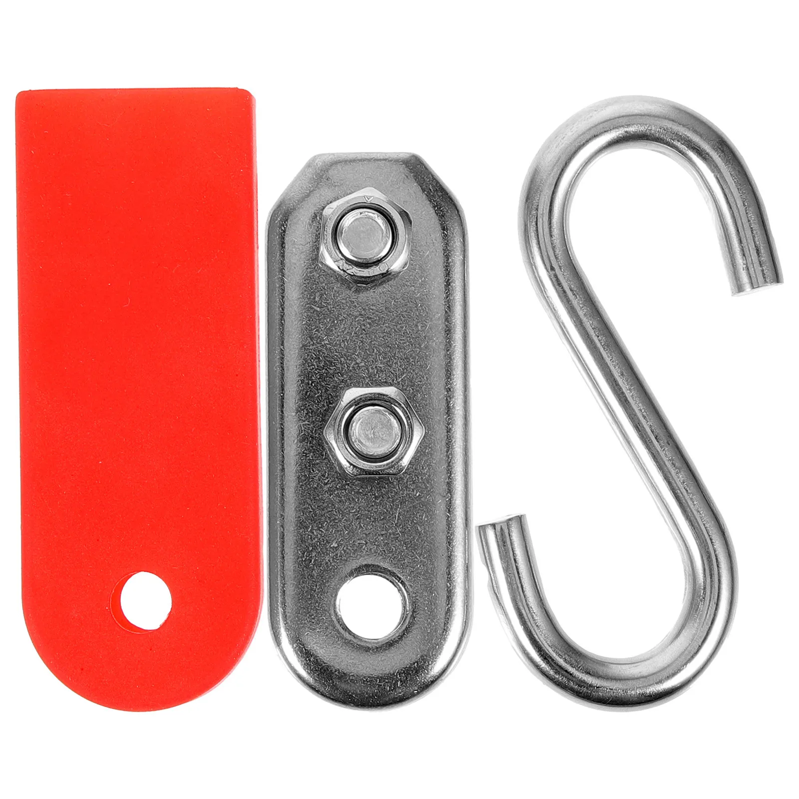 

1 Set Of Rack Stainless Steel Durable Floating Line Safety Accessory Bed Float Hanger Hook For Pool Games Hammock Floating Bar