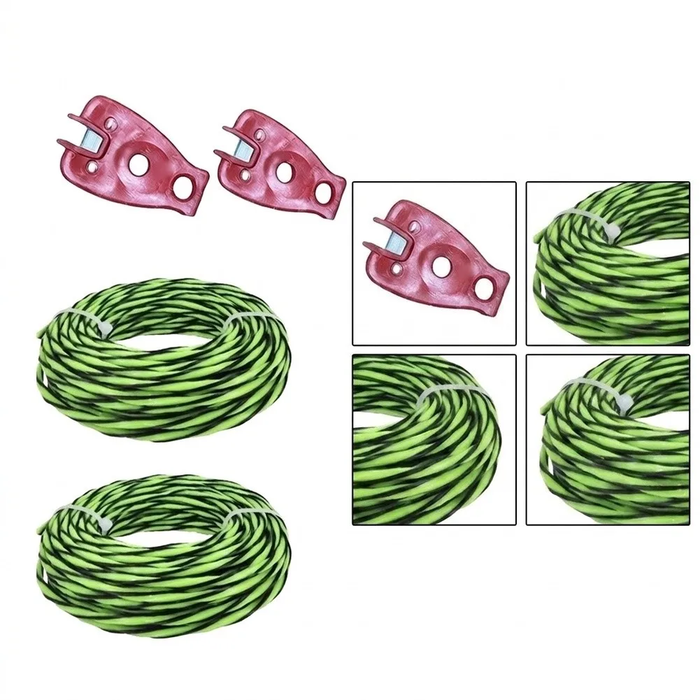 Twisted Nylon Trimmer Line 10m Roll for String for trimmers Offers Controlled Flexibility and Responsive Cutting Action