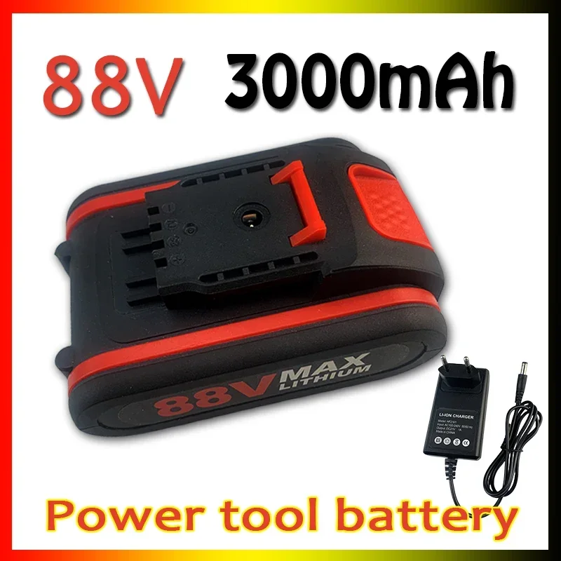 48V 88V For WORX Electric Tool General Rechargeable Lithium Battery Electric Screw Driver Electric Drill  Pruning Saw