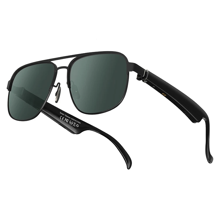 High Quality Smart Glasses Smart AI Translation Sunglasses For Men Women Bluetooth Function Sports Headphones For Call Music