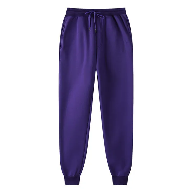 Blank Fleece Sweatpants Jogging Wear Track