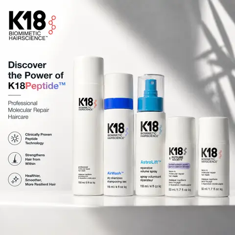 K18 NEW 50ML Leave-In Molecular Repair Hair Mask Deep Conditioning Keratin Treatment Soften Hair Smoothing Healthy Hair Care