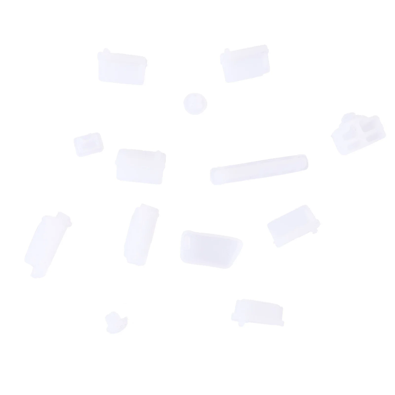 

13Pcs Silicone Dust Plug USB Port Protector Moistureproof Cover Compatible with Laptops Power Banks Computers