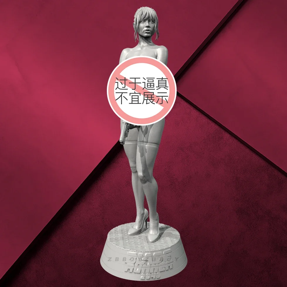 Figurine modèle en résine de beauté, hauteur de l'homme 38mm 50mm 75mm, incolore et auto-assemblé TD-7463/3D