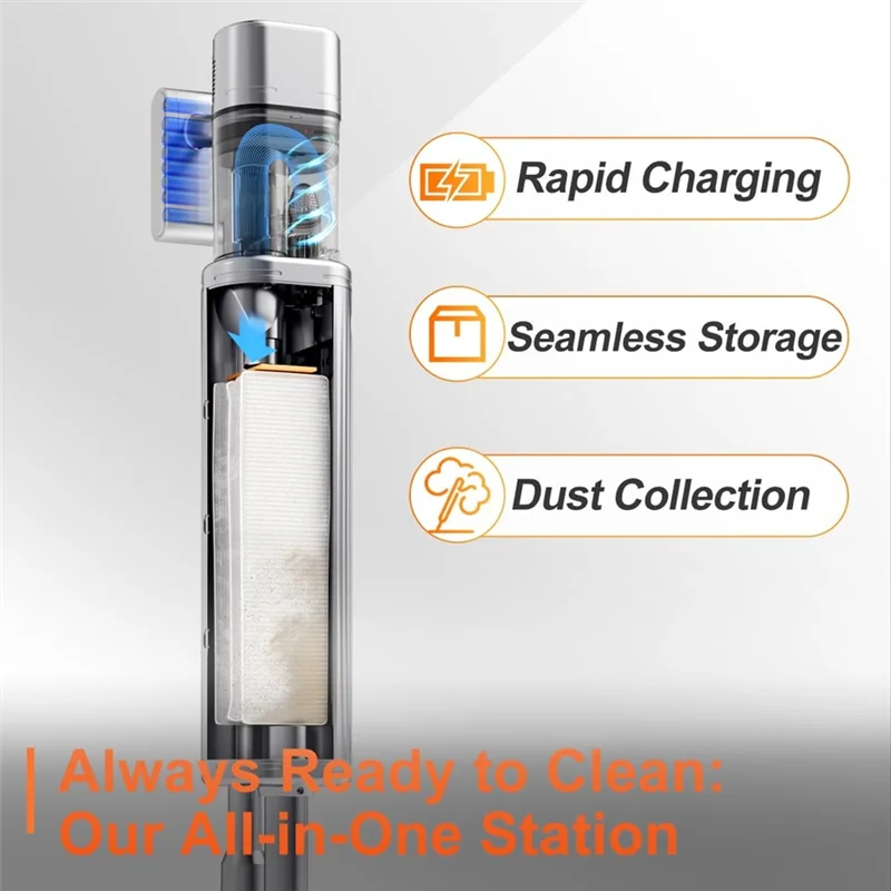 ABVI-حقيبة غبار لملحقات المكنسة الكهربائية UWANT V100/K100 قطع غيار أكياس الغبار القمامة