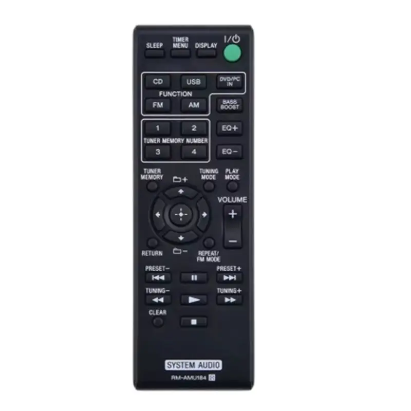 Control Remoto T31C para Sistema de Audio Mini Hi-Fi Sony RM-AMU184, Control Remoto para Televisión