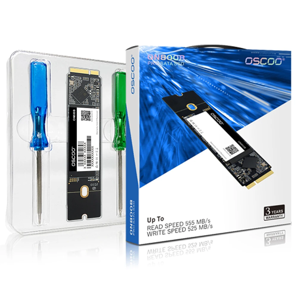 Imagem -06 - Oscoo-ssd Disco Rígido para Macbook Air A1465 A1466 Macbook Pro A1398 A1425 m2 128gb 256gb 512gb 1tb 2012