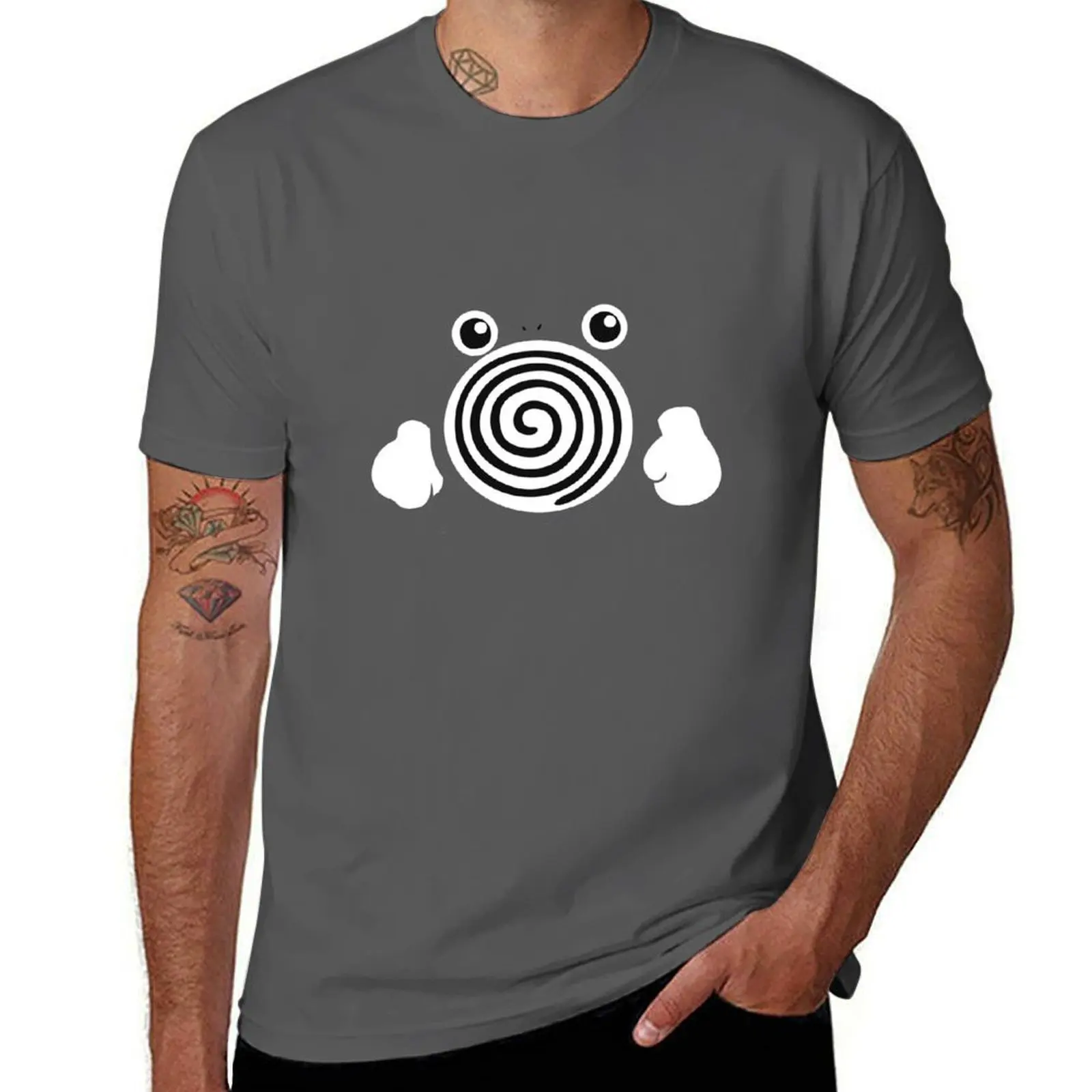 

Minimal Poliwhirl T-Shirt Work Style Casual T-Shirt