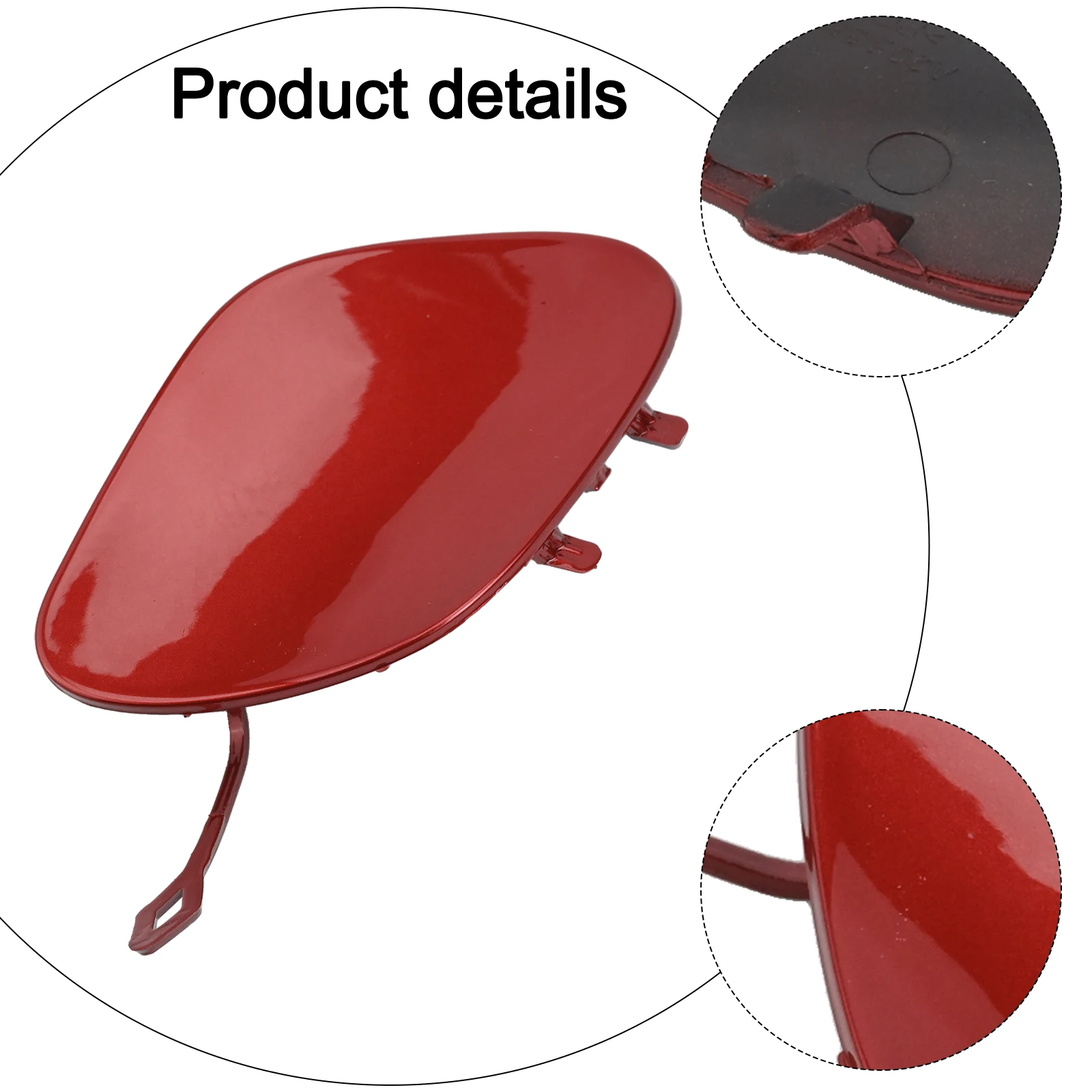 

Красная крышка бампера Вневременная привлекательность автомобиля Комплексная совместимость Простая установка Эффективная защита