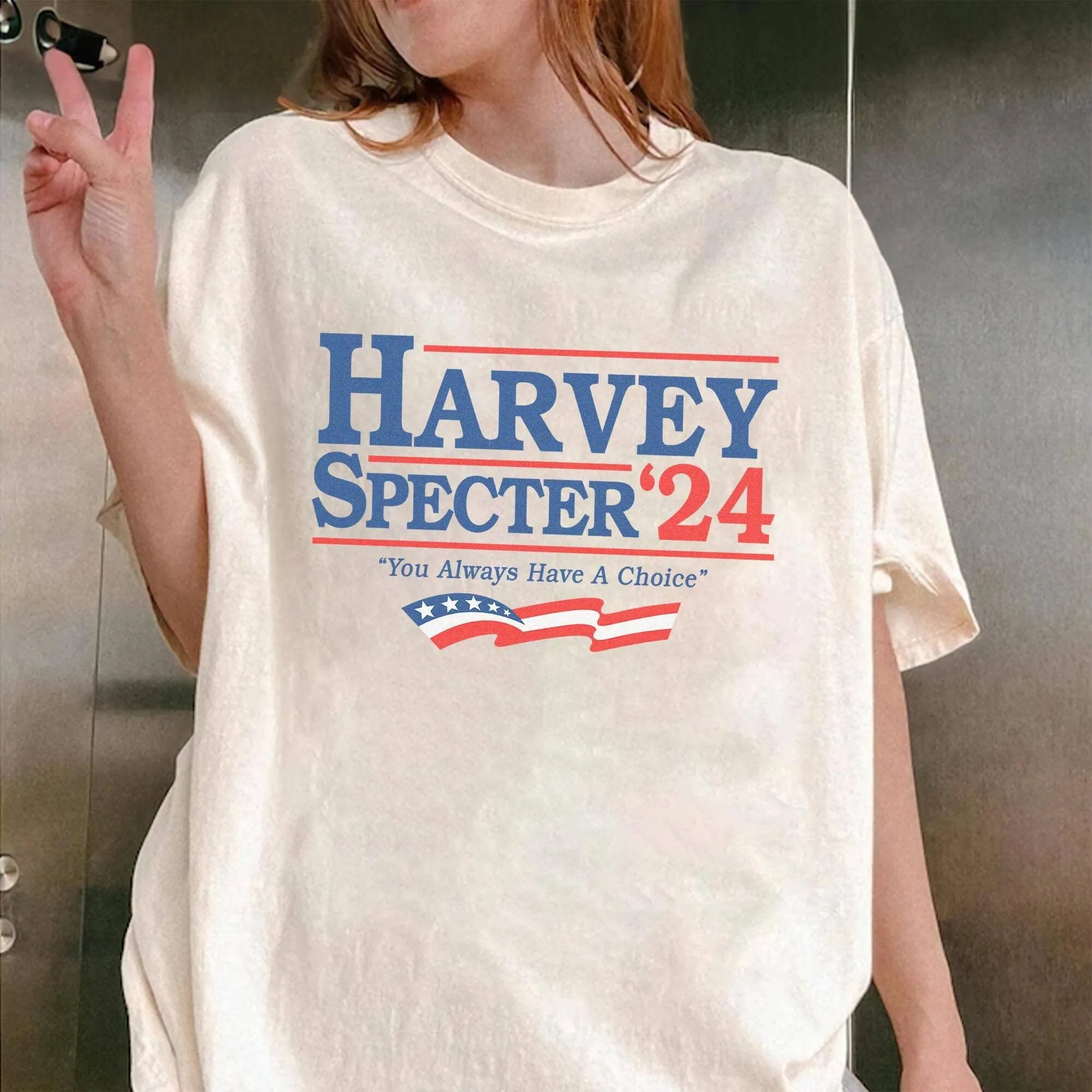 Harvey Specter PresidenT T Shirt Vote For 2024 Election Suits Movie