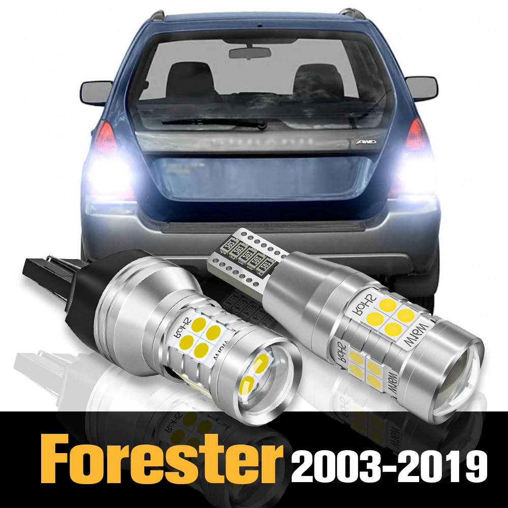 

2x Canbus LED Reverse Light Backup Lamp Accessories For Subaru Forester SG SH SJ SK 2003-2019 2008 2009 2012 2013 2014 2015 2016