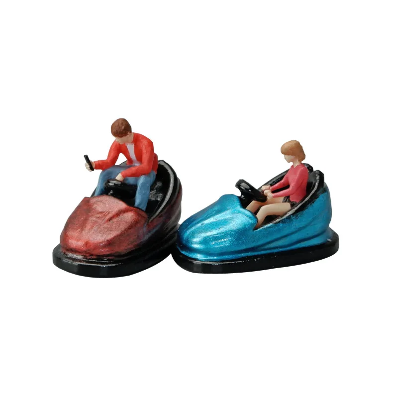 ファッションバンパーカー 1/64 アクションフィギュアモデル人工樹脂人形ミニチュア装飾アクセサリークリエイティブ写真小道具