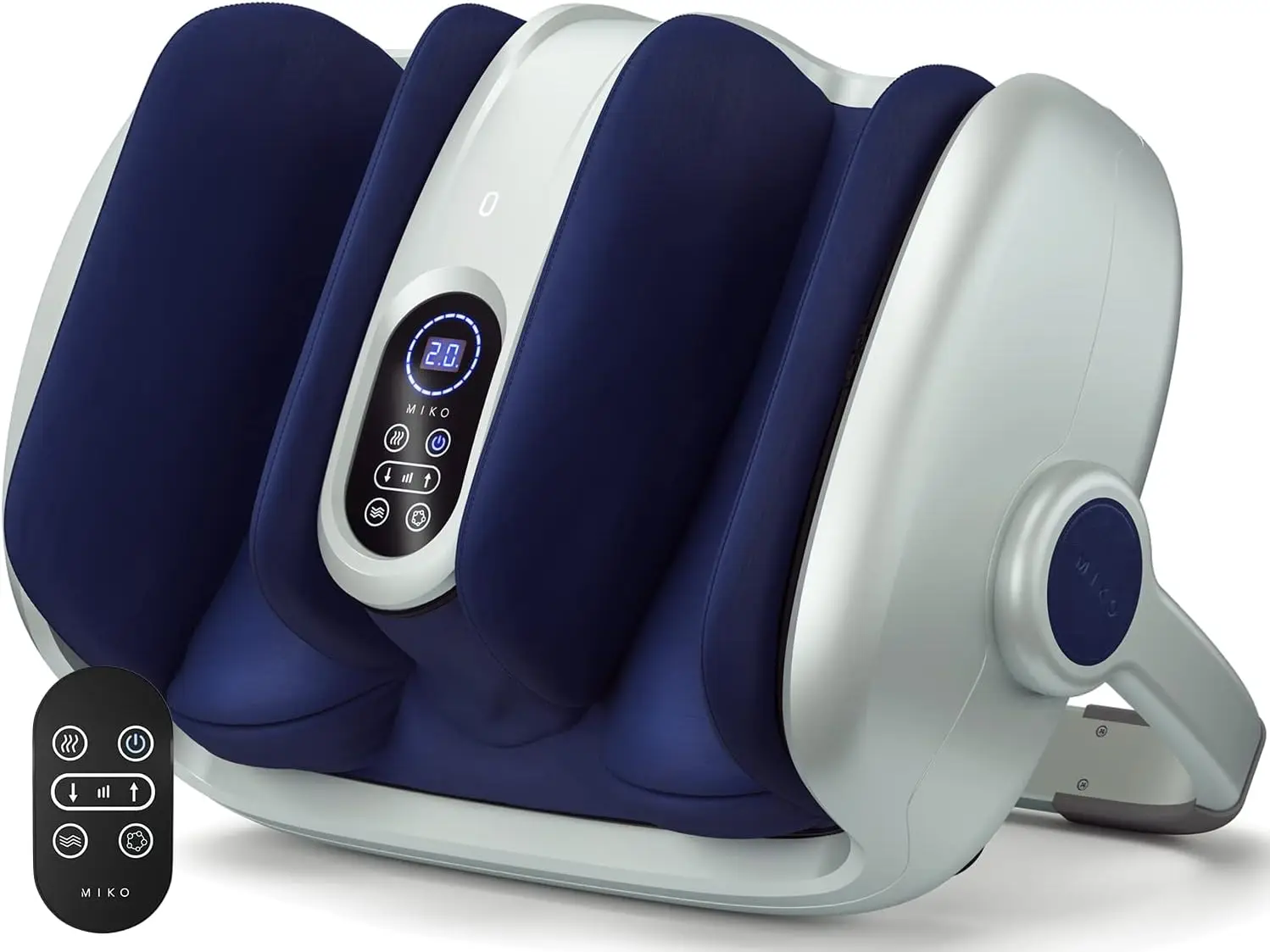 Shiatsu Foot Massager for Circulation & Pain Relief - Deep Tissue Kneading, Heat Therapy for Plantar Fasciitis, Neuropathy