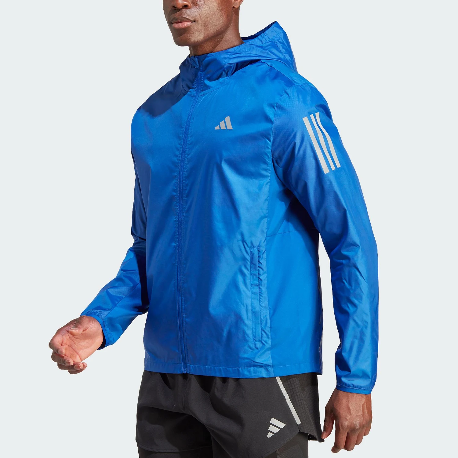 

Оригинальная новая мужская спортивная тканая куртка с капюшоном Adidas IL4790
