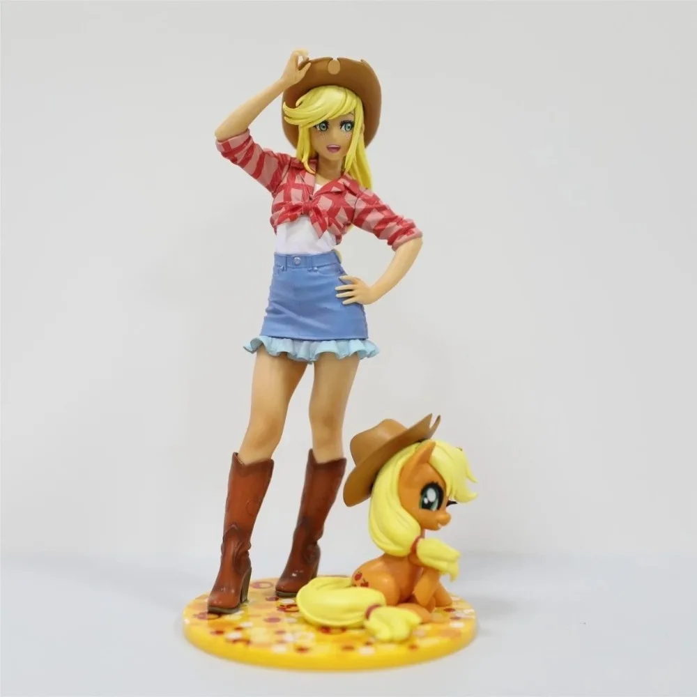 20-22cm Anime My Little Pony Figur Twilight Sparkle/Rainbow Dash/Apple Jack/Hatsune Miku Actionfiguren PVC Sammlerstück Geschenk – Detail 2