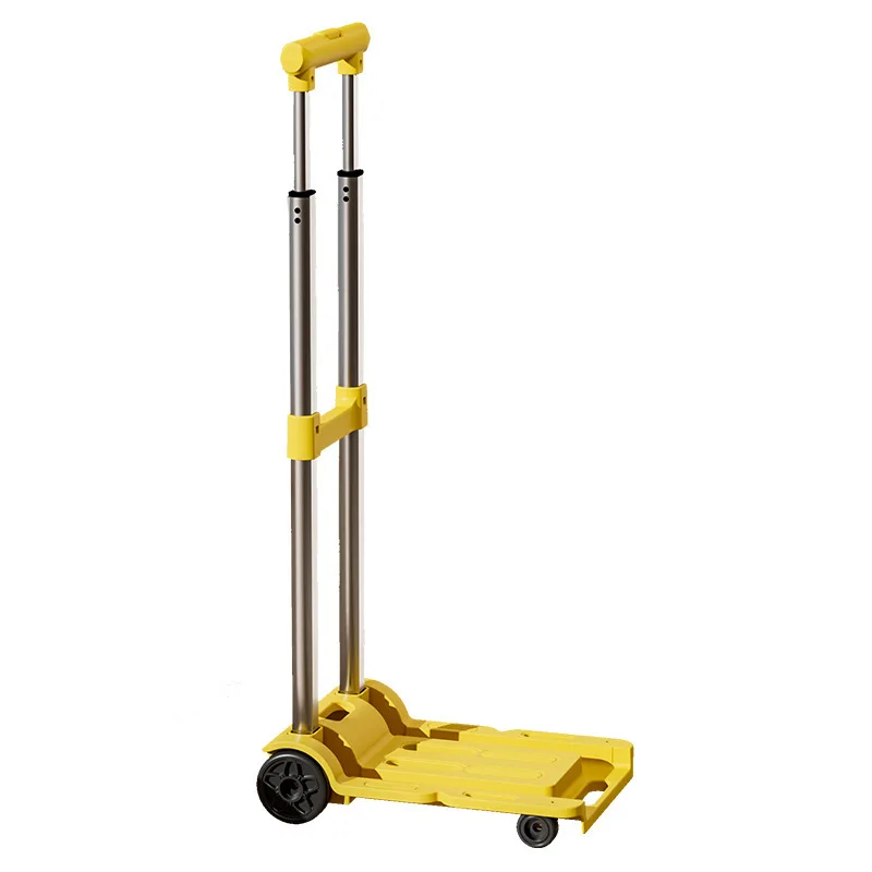 Express trolley folding portable pull goods handling shopping trolley luggage home shopping trolley