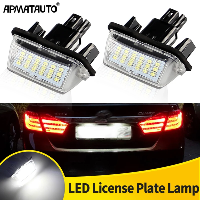 2Pcs Led License Nu…
