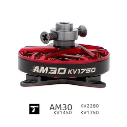 AM30 3D/4D T-MOTORKV1450 KV1750 KV2280 AM Series Brushless Motor2-3S F3P Indoor Plane Power motor to match F3P3D and4D propeller