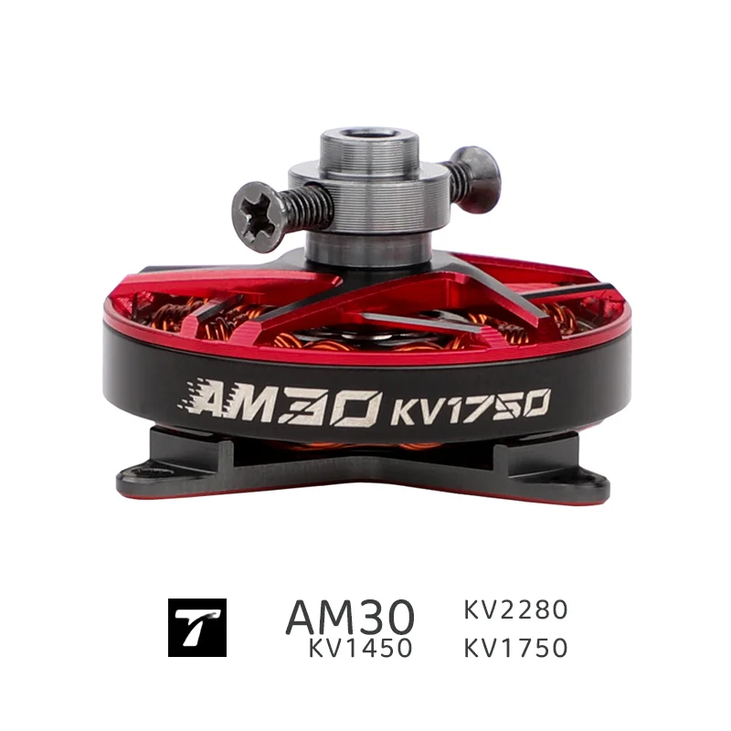 AM30 3D/4D T-MOTORKV1450 KV1750 KV2280 AM Series Brushless Motor2-3S F3P Indoor Plane Power motor to match F3P3D and4D propeller