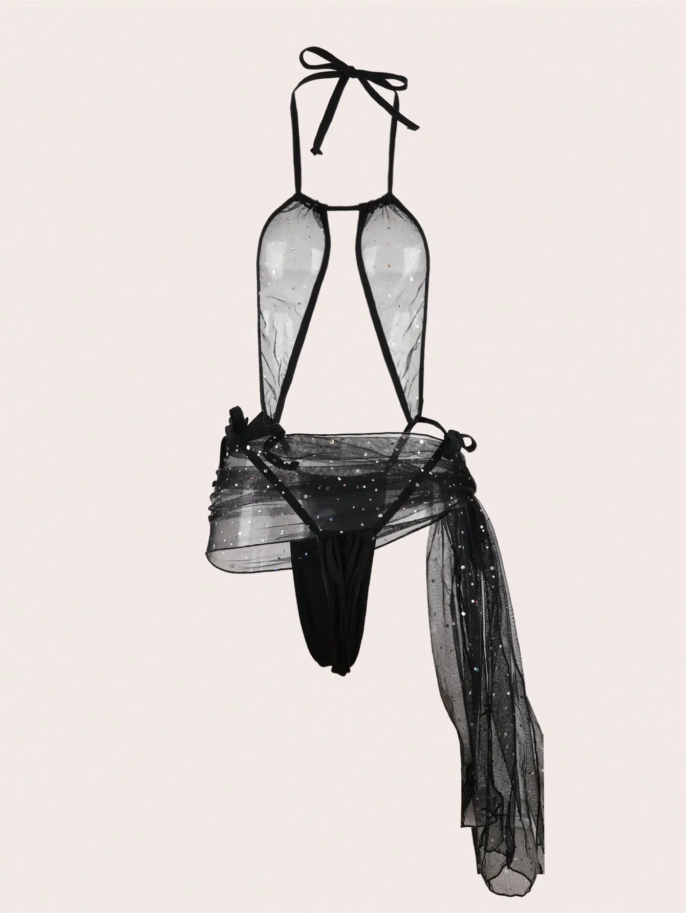 2 قطعة المرأة عارية الذراعين قطعة واحدة سليم صالح الدانتيل متابعة تنورة شبكة شفافة نقية بروتيل الملابس الداخلية مجموعة