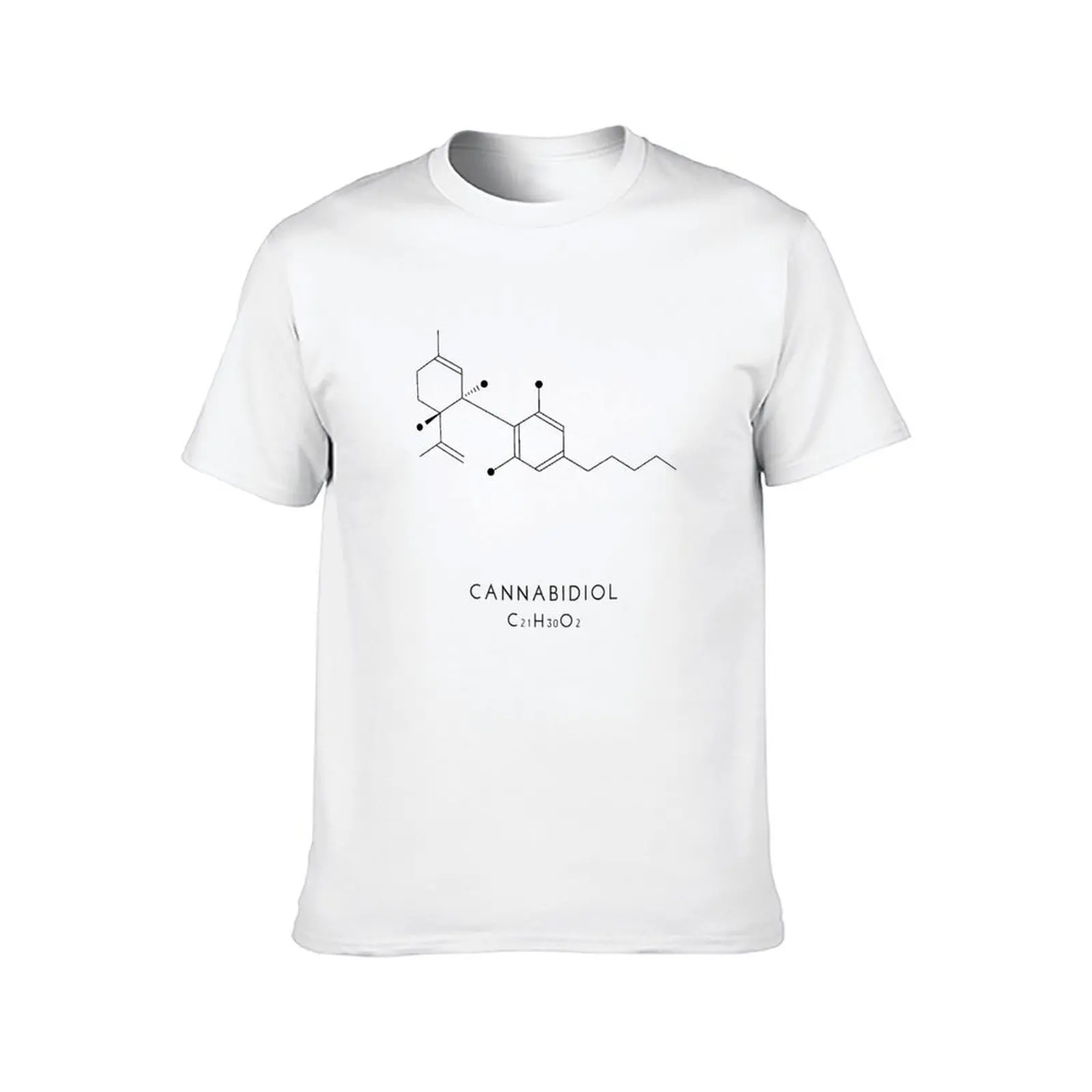 قميص تي رجل جزيئي مصمم أبيض - تي شيرت رجل t CBD هيكل فاخر قميص تي شيرت