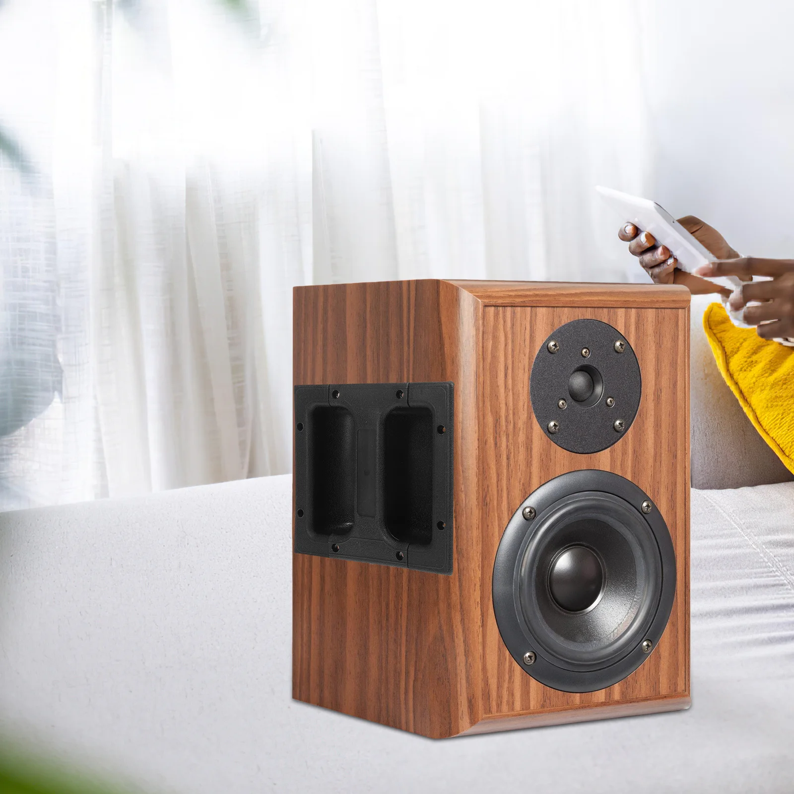 

2pcs Plastic Replacement Durable Side Carry Handle For Amplifier, Speaker Case Cabinet Speaker Accessories, Handle Strap, Box