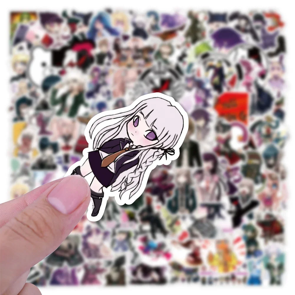 10/30/50PCS Ins Style Animation Danganronpa Personalized Graffiti Waterproof Sticker Refrigerator Water Cup Skateboard Wholesale