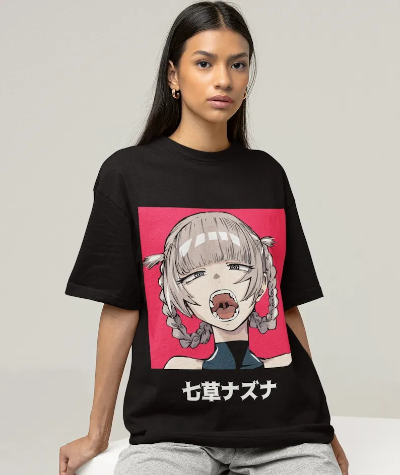 UNISEX - Anime Tshirt, Manga Lover Shirt, Graphic Tee, Otaku Ropa, Clothing Merch Gift