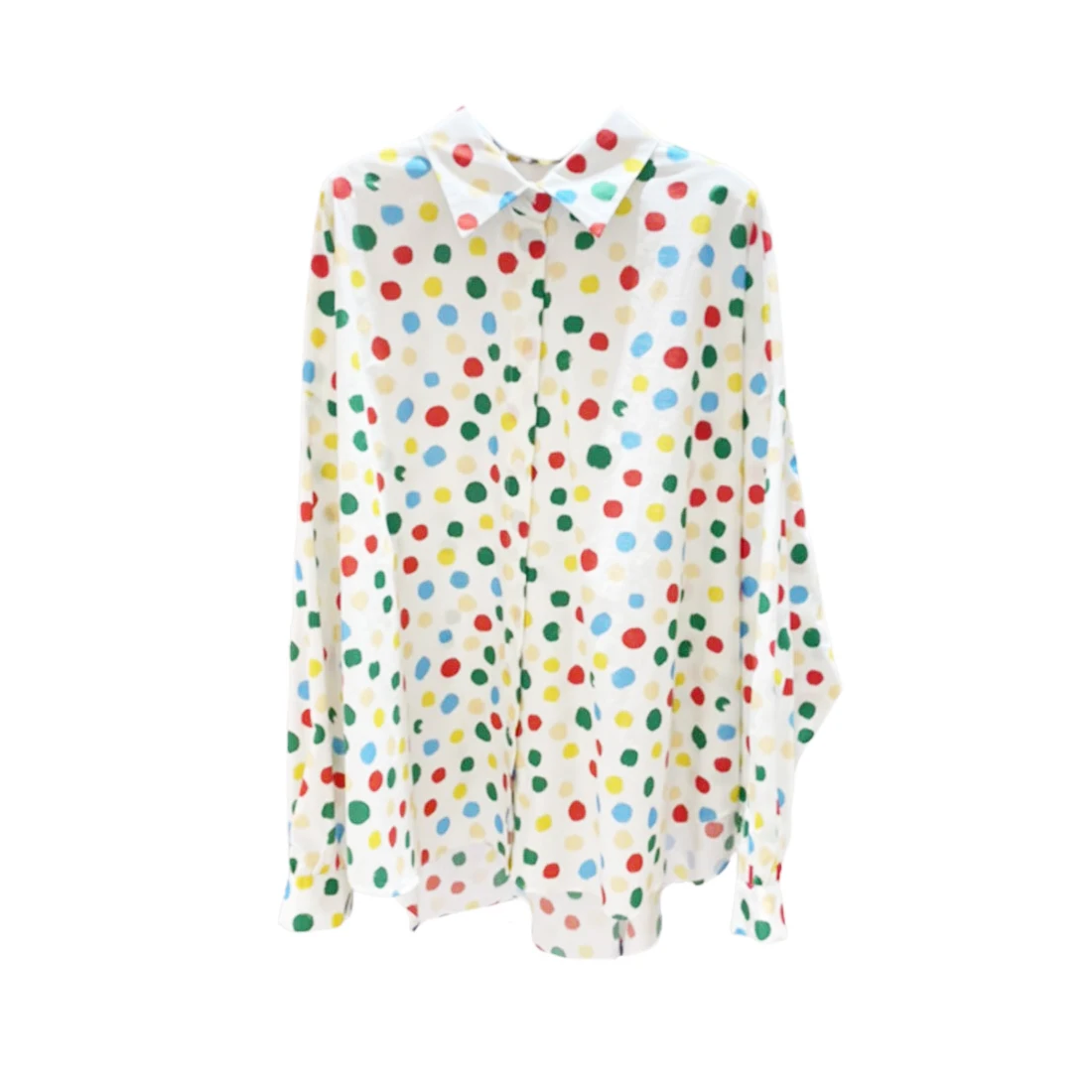 

NIGO Colorful Polka Dot Printed Shirt #nigo94544