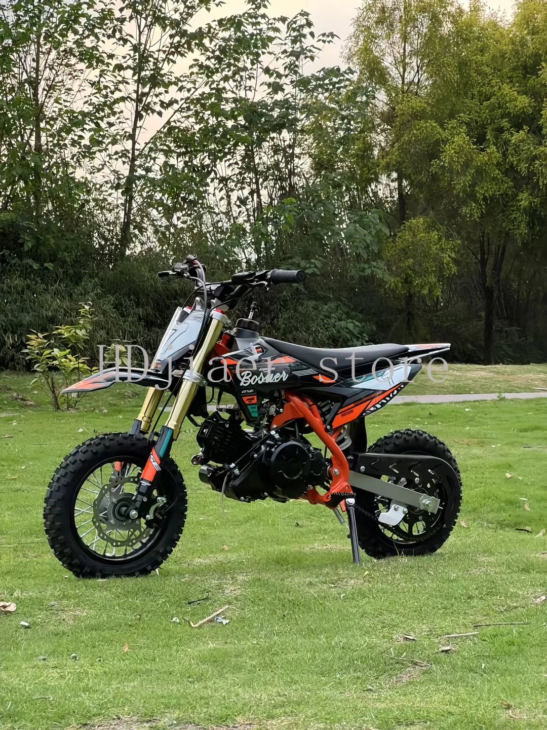 

Elf 60 children's off-road motorcycle, two wheeled motorcycle, infinitely variable speed 125cc off-road motorcycle