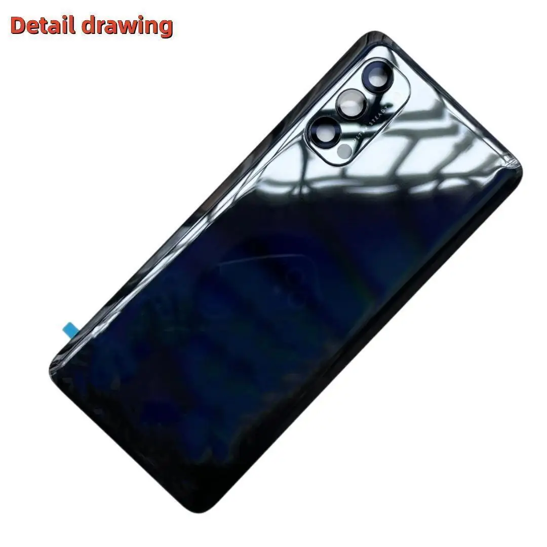 For Oppo Reno4 Pro 5G Battery Cover Door Back Housing Rear Case Replacement Parts Camera Lens