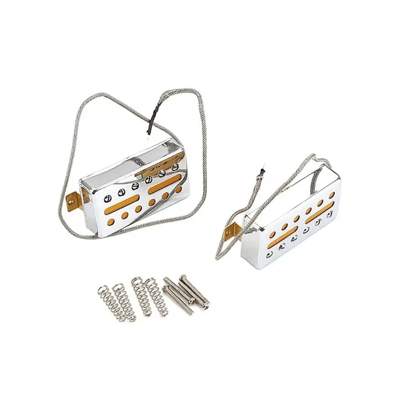 

XSXS-Alnico 5 Guitar Pickup Neck And Bridge Humbucker Pickups Set For Electric Guitar Accessories Bridge Humbucker Pickup