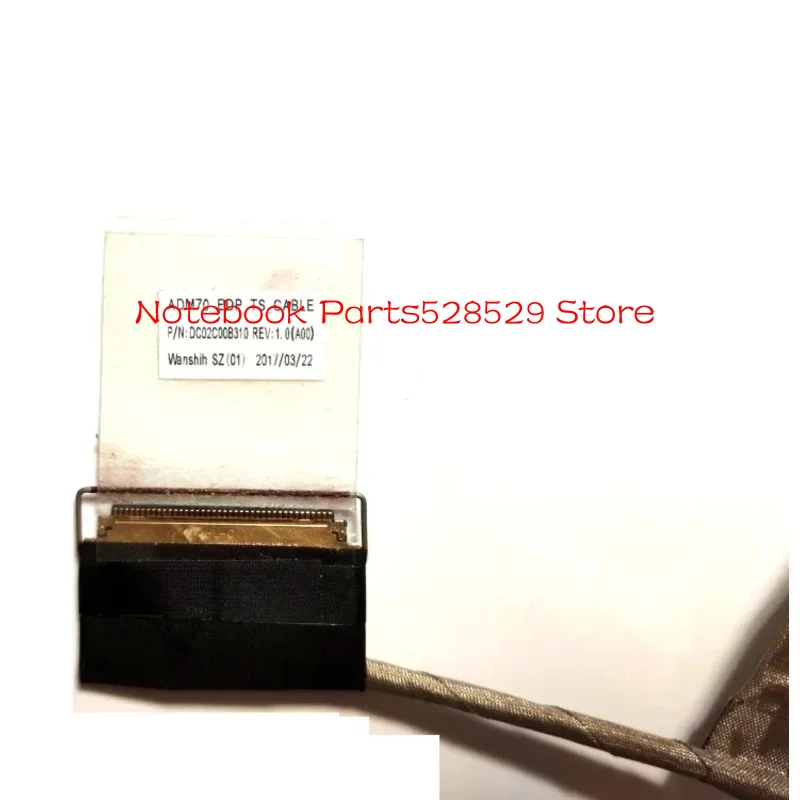 K New Original For Latitude E5470 40pin Lcd ADM70 EDP 2D Touch Cable Lvds Wire Line 02HP9C