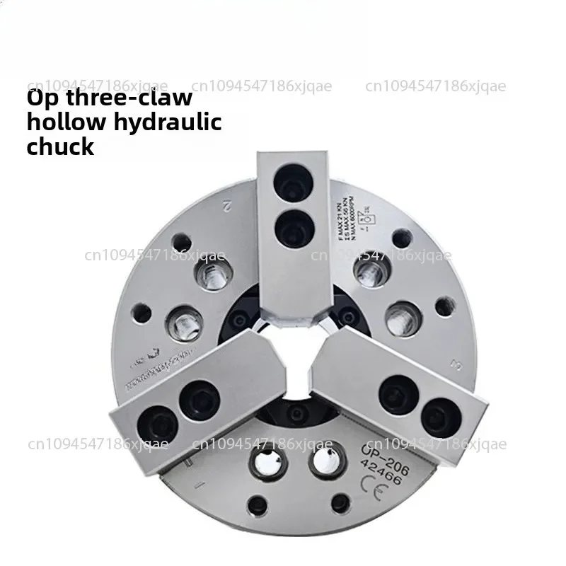 

Hydraulic Hollow Three-Jaw Chuck OP-206/208/OPB-208 Hydraulic Chuck for CNC Lathes