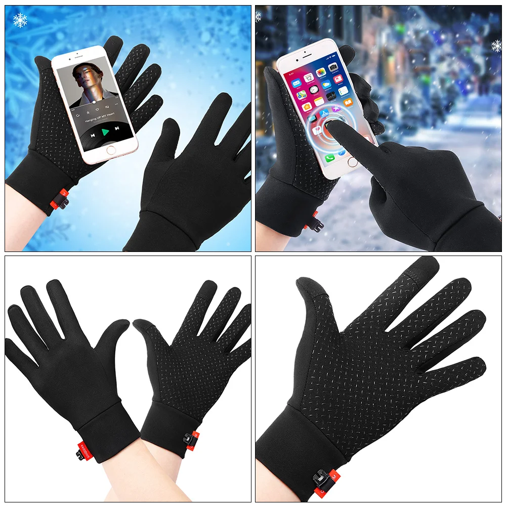 

Windproof Gloves Winter for Woman Warm The Touch Screen Compression Driving Women