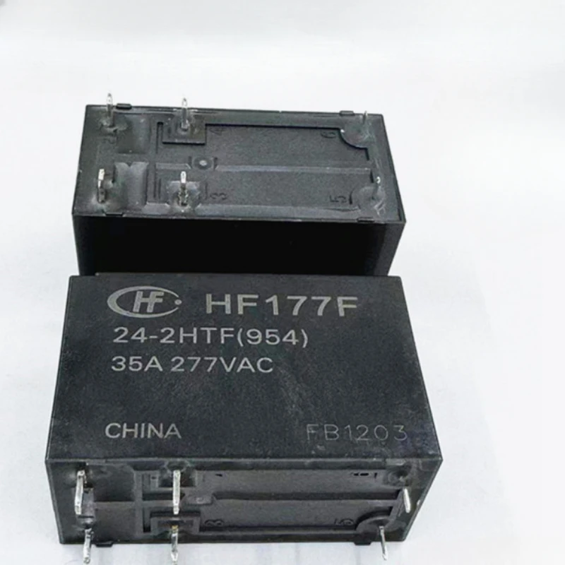 

（Brand New Original）1pcs/lot 100% original genuine relay:HF177F 24-2HTF(954) 35A 6pins Double coil magnetic holding relay