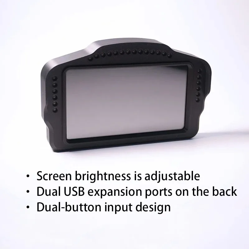 7-inch Dashboard Display Simulating A Racing Cockpit, Suitable for MOZA Simagic FANATEC Logitech G29 Accessories