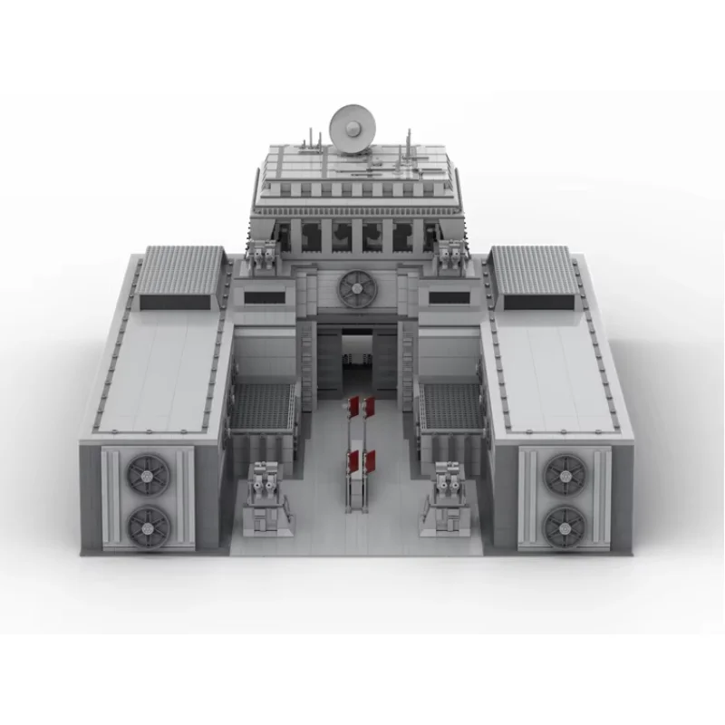 Kit di blocchi di costruzione della scena del film MOC a tema stellare Set di mattoni con base imperiale modello di comando giocattolo del quartier generale fai-da-te per bambini