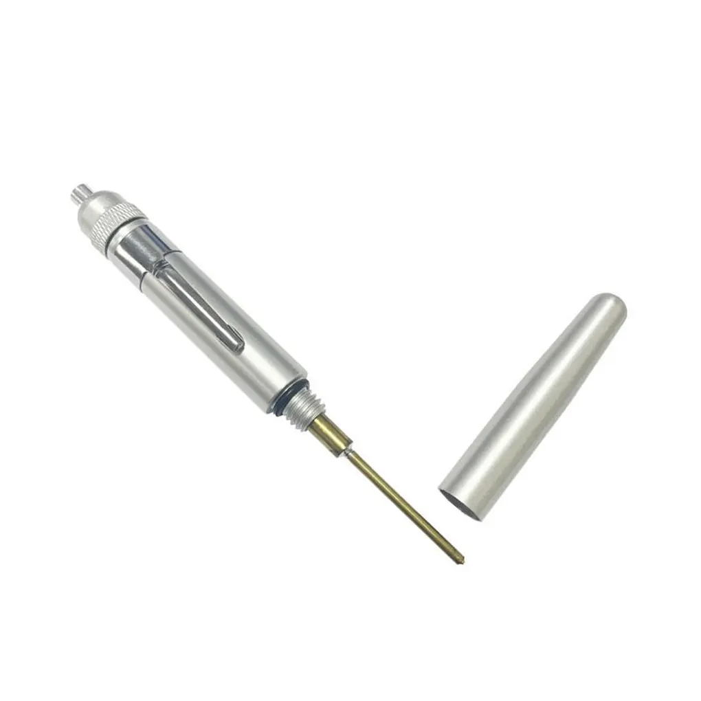 Silver Precision Pen Applicator Silver Precision Oil Pen Lubricating 1pcs Easy To Carry Unique Shape