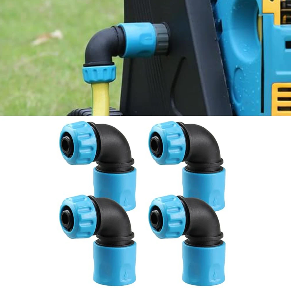 For Connecting Garden Hoses 90 Degree Hose Connector Hose Angle Adapter Resistant To Damage Hassle-free Installation
