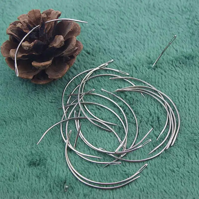 Hand-stitching Sewing Repair Embroidery Diy Sewing Straight And Curved Needles For Shoemaking Leather Repair Canvas And Carpet