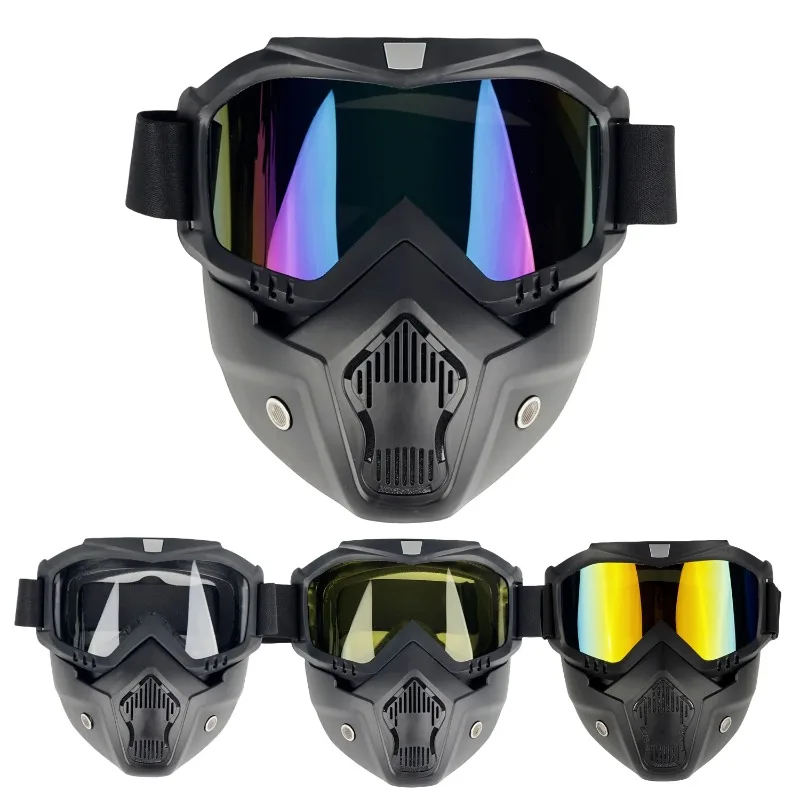 

Windproof Mask Goggle HD Motorcycle Outdoor Sport Glasses Eyewear Riding Motocross Summer UV Protection Sunglasses